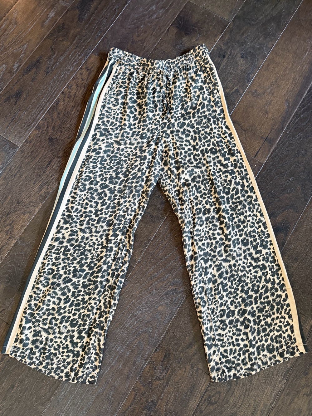 Anthropology/The Brooklyn Tie-Front Printed Pull-On Pants by Maeve,